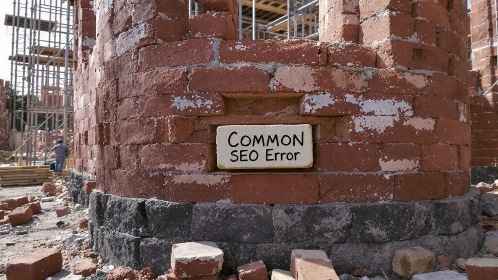 Construção de autoridade e Erro comuns de SEO