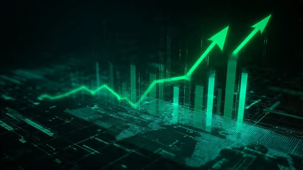 Gráfico de Core Web Vitals mostrando melhoria de velocidade e SEO Técnico