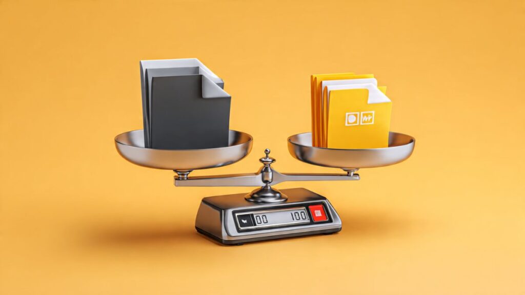 Ilustração de compressão de imagens para como aumentar a velocidade do site e reduzir o LCP