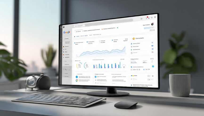 Tela inicial do tutorial Google Search Console para iniciantes